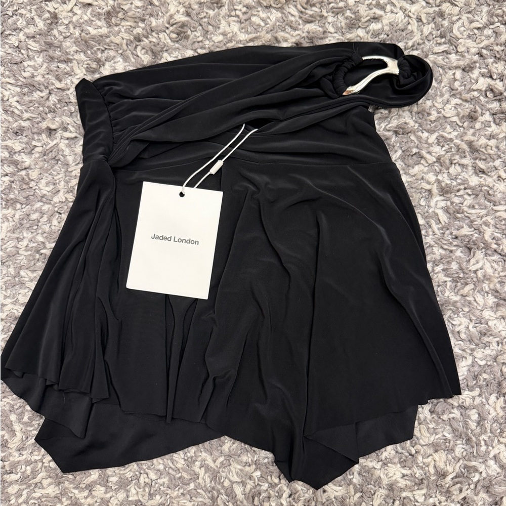 Jaded London Black Mini Skirt